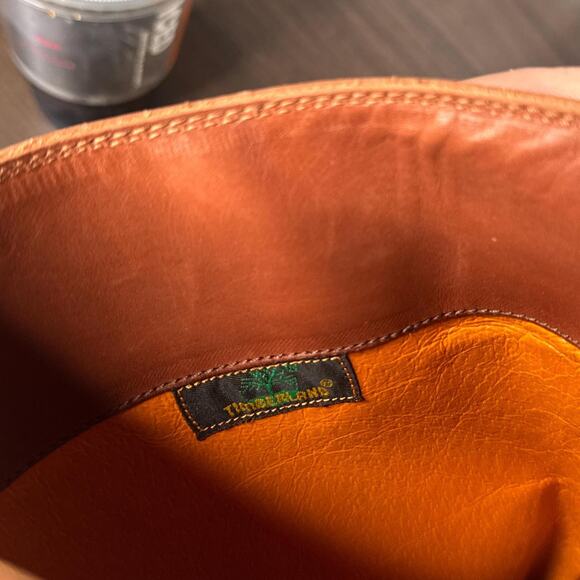 Vintage womans tall Timberland Boots - Picture 7 of 7